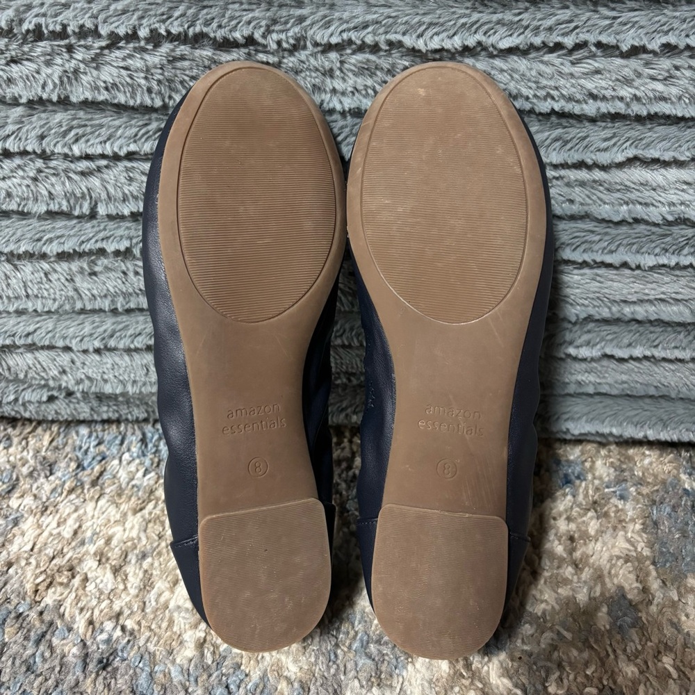 Amazon Essentials Dark Blue Women's Flats - Picture 3 of 4